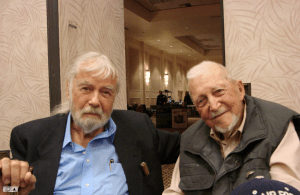 Il colonnello Wendelle Stevens e il Sergente Maggiore Robert Dean dell'Esercito USA. (Foto: Maurizio Baiata) 