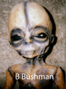 Bushman alien